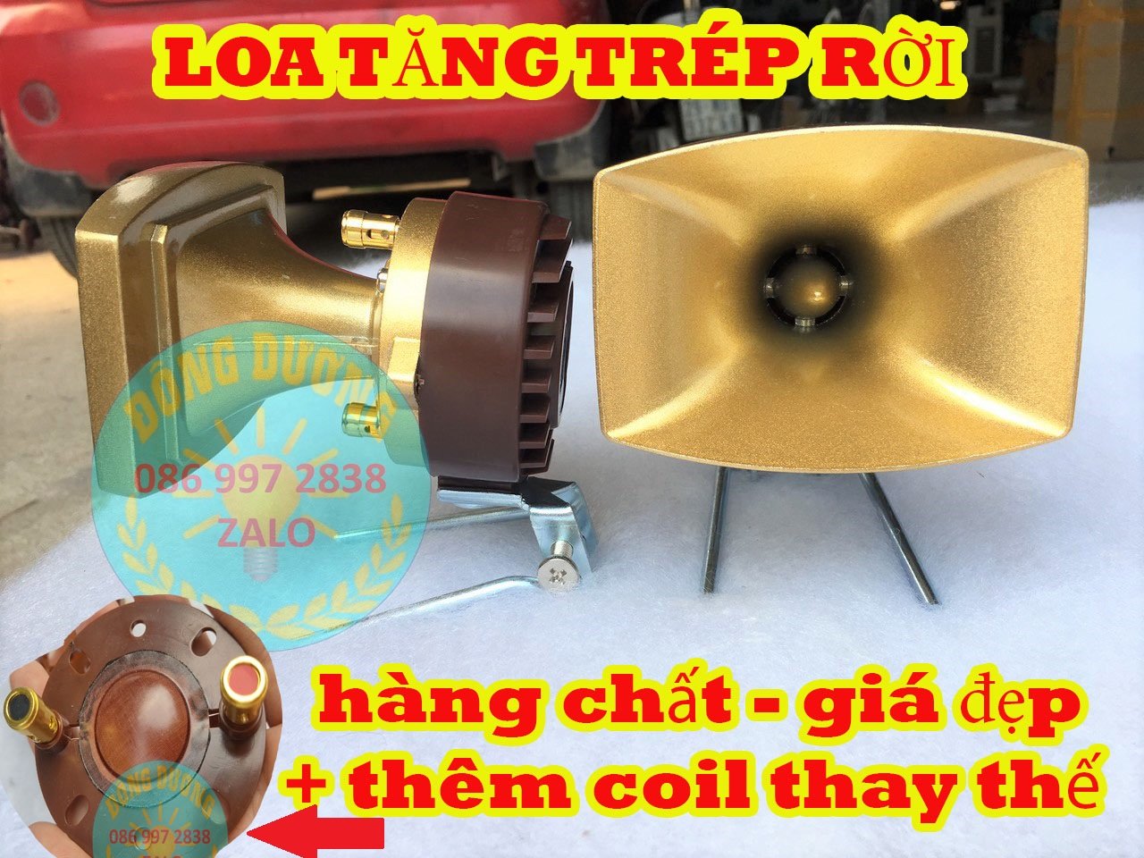 Loa treble cao cấp ph6 - giá 1 đôi - tặng tụ 2,2mf xịn