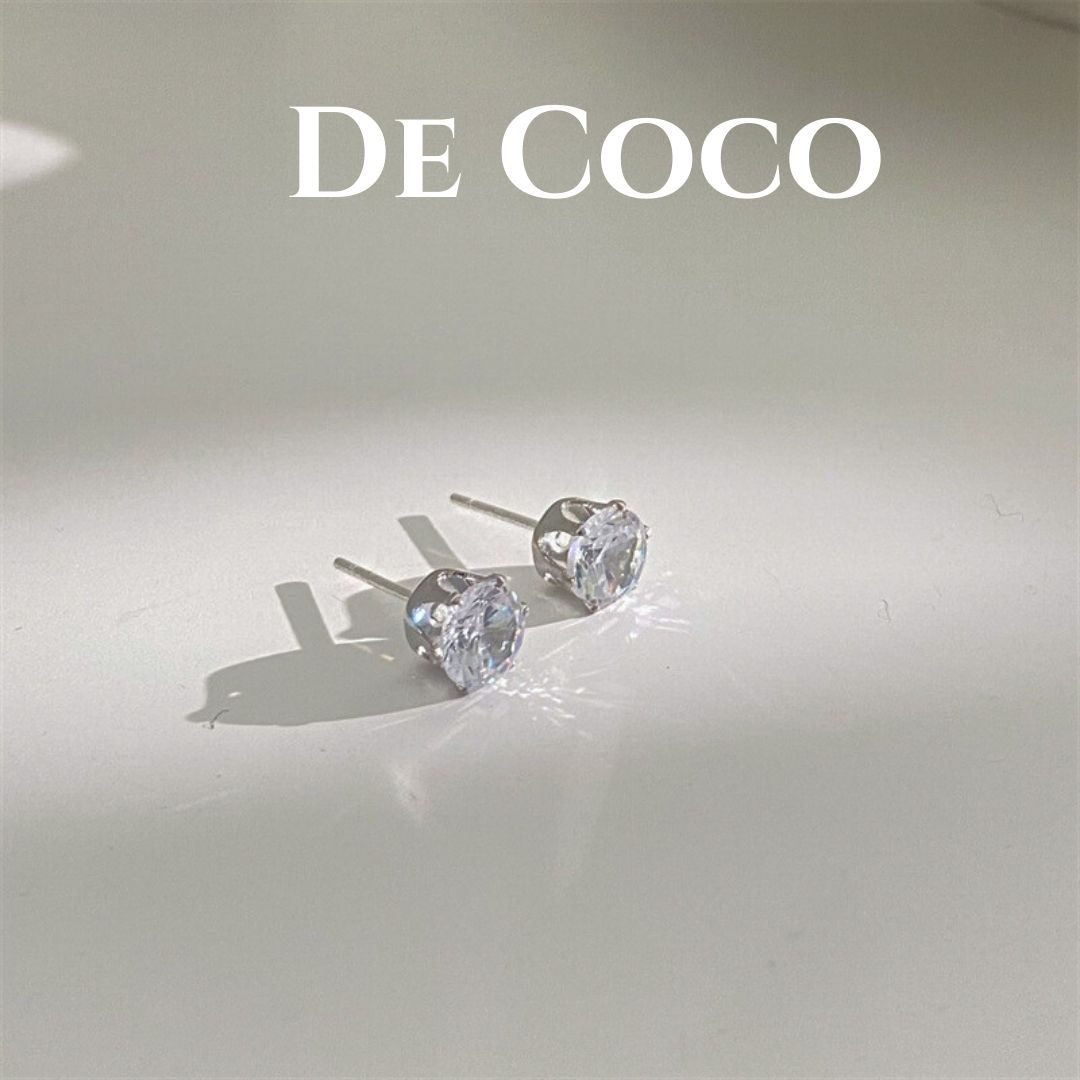 Khuyên tai bông tai Harley đính đá De Coco