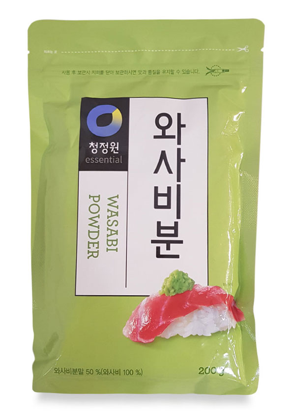Bột mù tạt Wasabi Daesang gói 200g 8801052732008 대상)와사비분