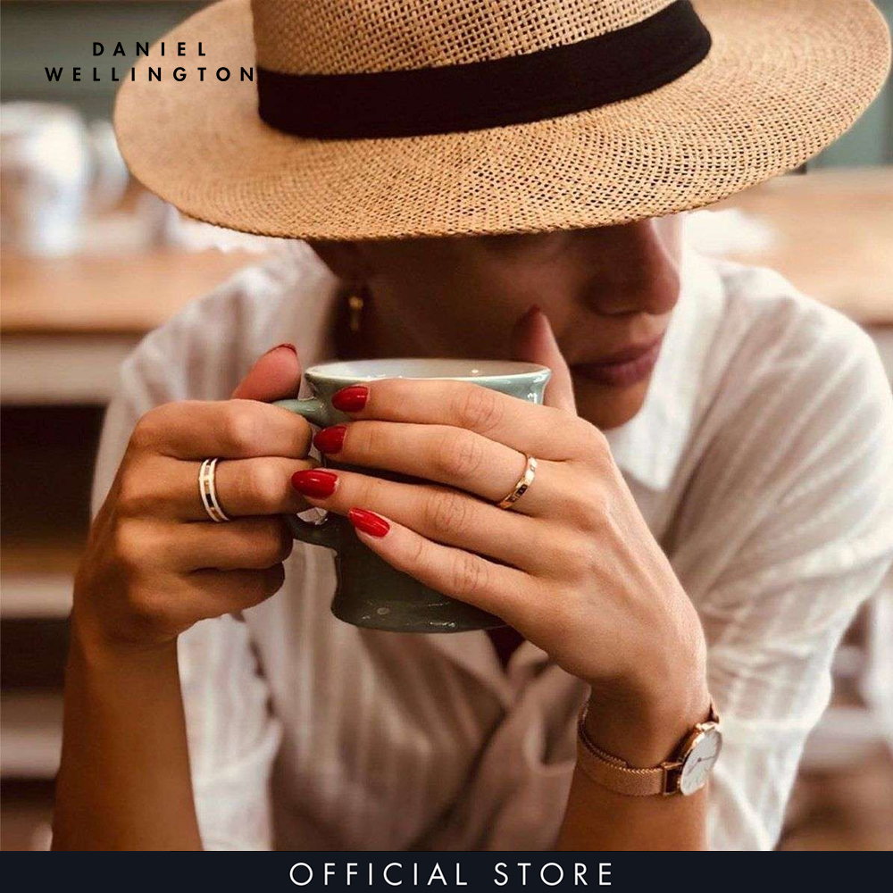 Nhẫn Daniel Wellington màu vàng hồng - Classic Ring