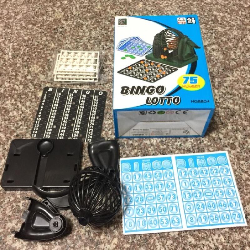 [HCM]BỘ ĐỒ CHƠI LỒNG QUAY LÔ TÔ 75 SỐ BINGO