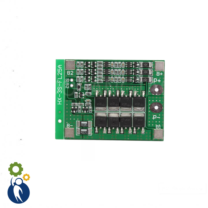Mạch sạc bảo vệ pin lithium 18650 3s 25a 12.6v cân bằng
