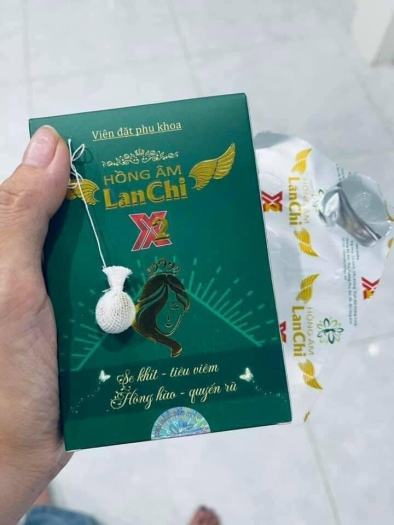 Viên đặt phụ khoa hồng âm Lan Chi X2