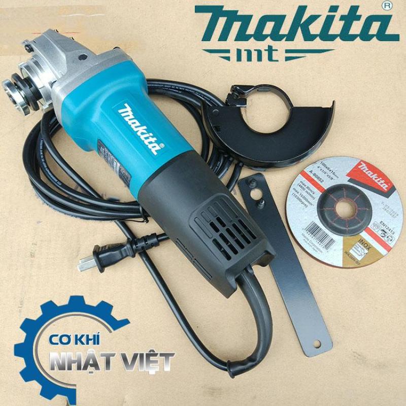 Máy mài máy cắt cầm tay Makita 9553B (Tặng kèm 1 lưỡi cắt sắt) - chất liệu cao cấp, sử dụng đơn giản, an toàn cho người sử dụng