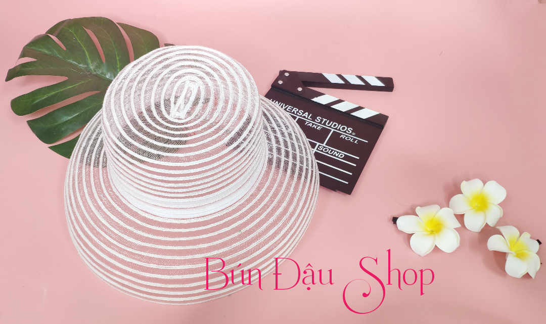 Mũ Lồng Đèn Lưới/ Mũ Chuông Lưới Thời Trang