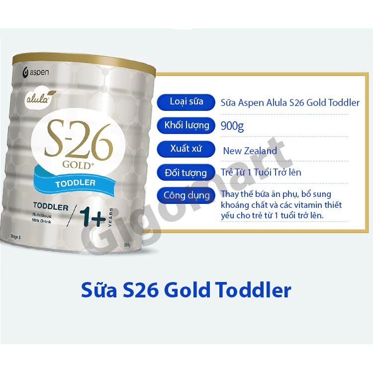 [CHÍNH HÃNG] Sữa S26 Số 1 nội địa Úc Loại 900g