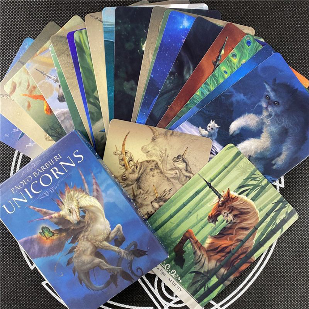 Bài Oracle Barbieri Unicorns Oracle Tặng Đá Thanh Tẩy