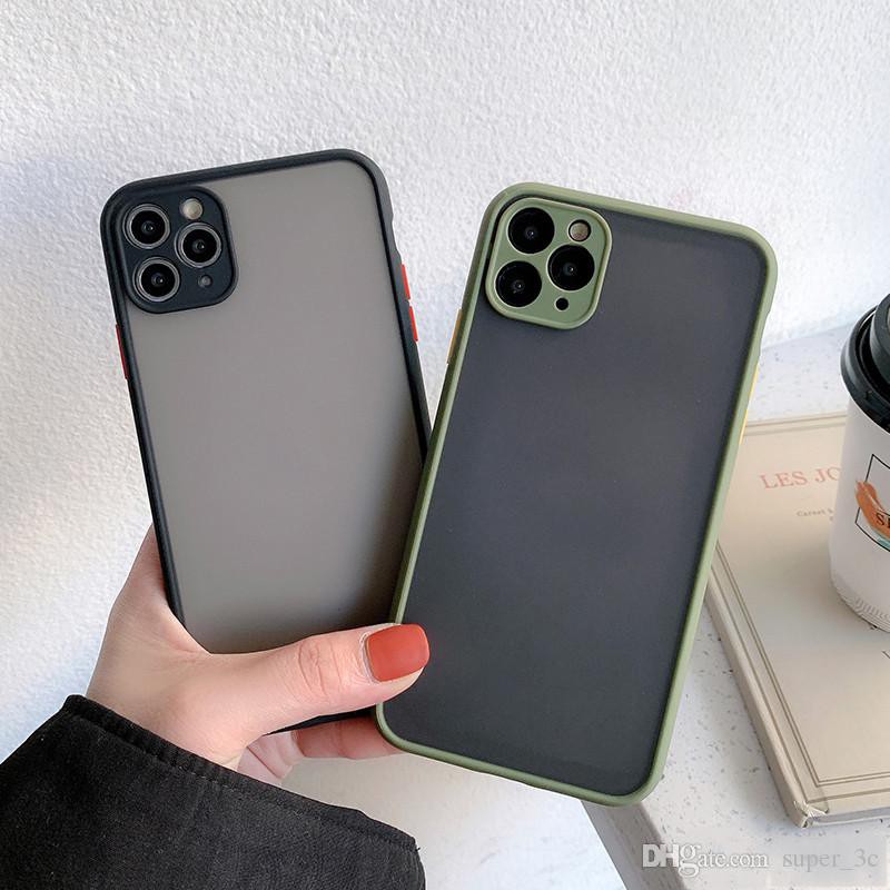 Ốp Lưng Iphone 6, 6s, 6s plus, 7 plus, 8 plus,  Xsmax Lưng Nhám Bảo Vệ Camera