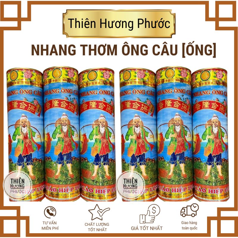 Nhang thơm ông câu ống 500g