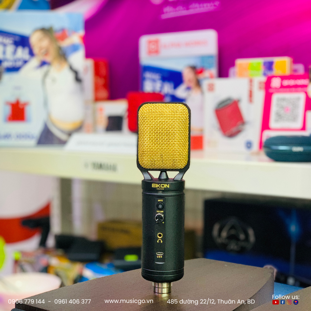 Micro Thu Âm PROEL CM14USB