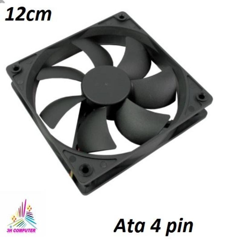 Quạt tản nhiệt 12V ,Fan Case 12cm - đen