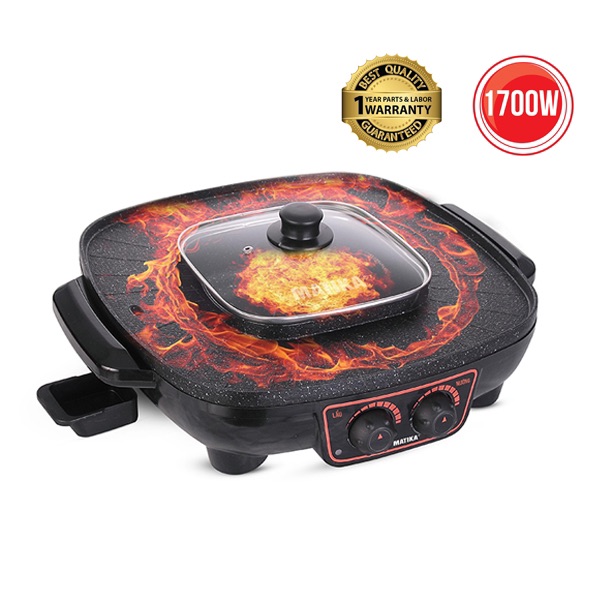 [HCM]Lẩu nướng điện đa năng matika 4020