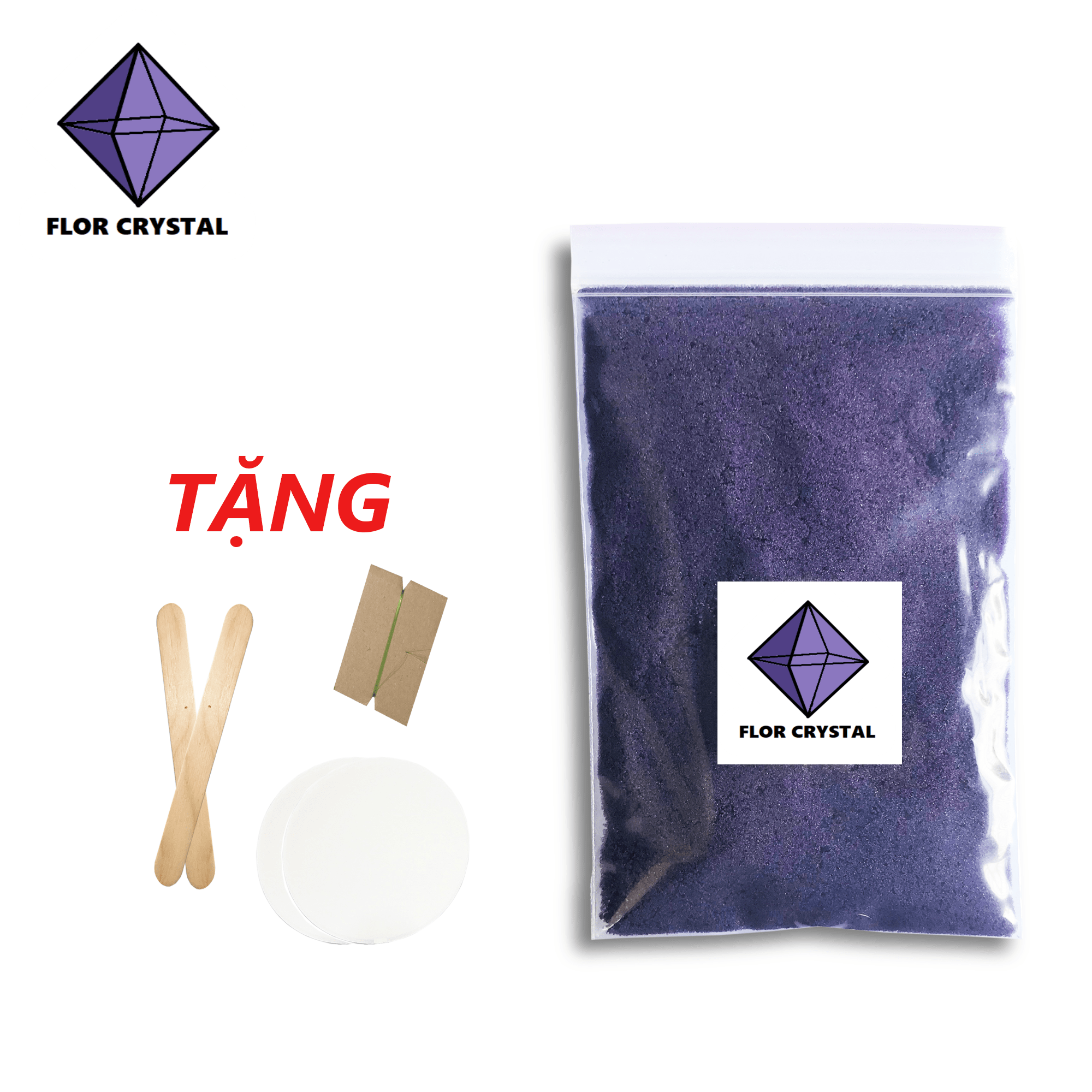 Phèn crom tinh khiết nuôi tinh thể