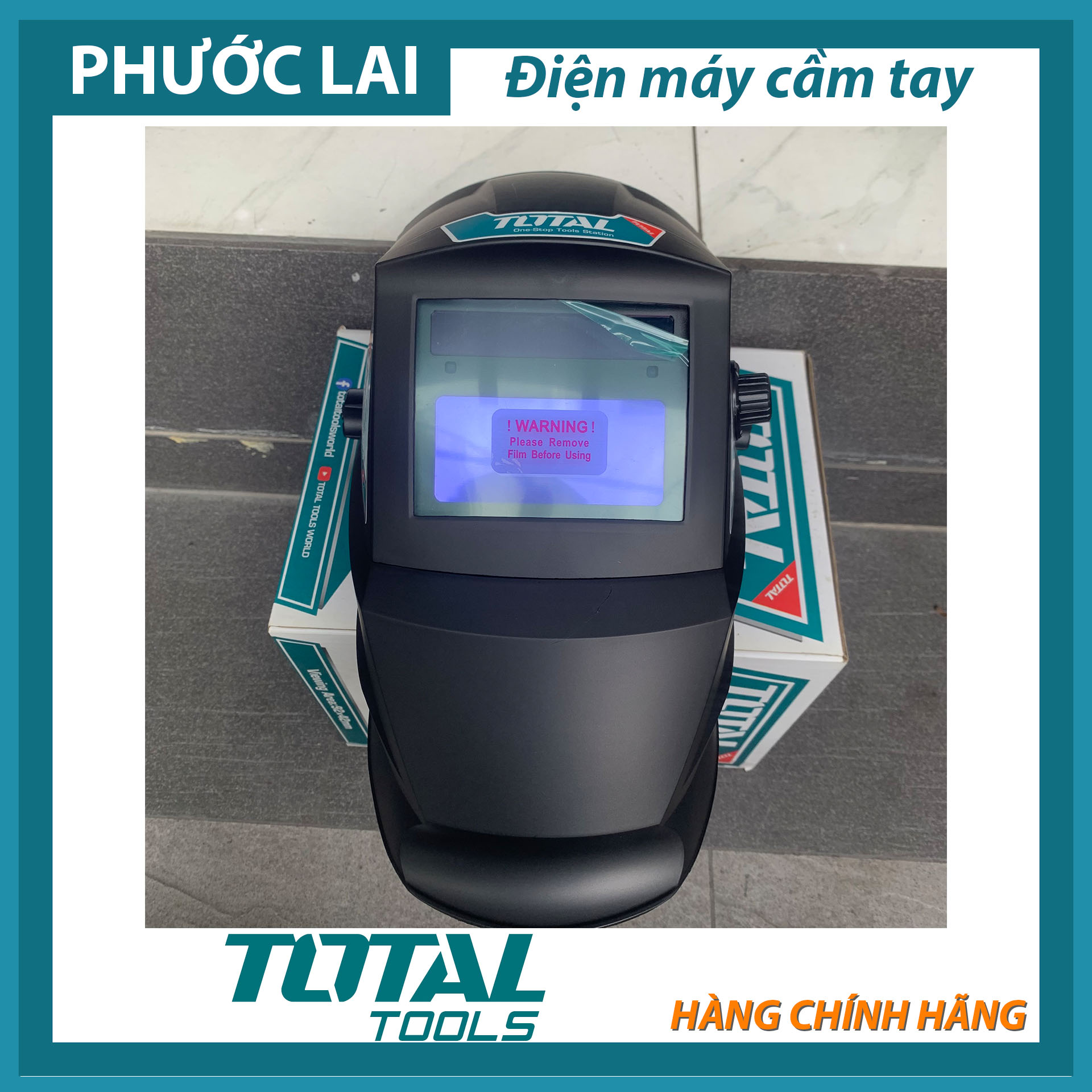 Mặt nạ hàn tự động tối Total TSP9306
