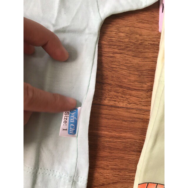 Áo Cộc Tay Sơ Sinh  Cotton Chất Đẹp