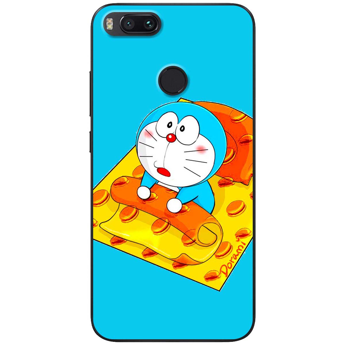 Ốp lưng dành cho xiaomi mi a1, mi a2, mi a2 lite, mi a3, mi 8, mi 8 lite mẫu doraemon thức giấc