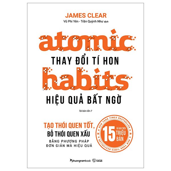 Fahasa - atomic habits - thay đổi tí hon hiệu quả bất ngờ
