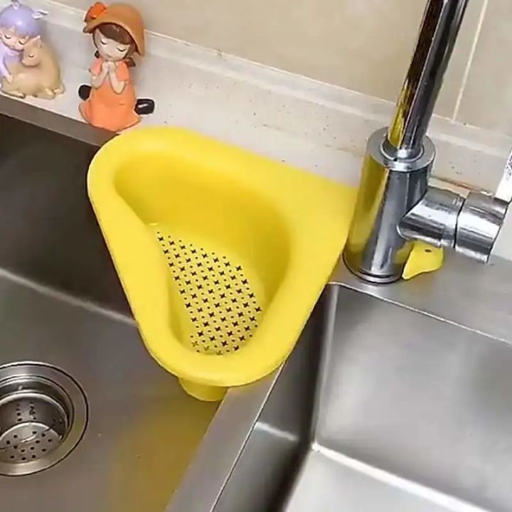 Rổ Tam Giác Dạng Lưới Lọc Rác Bồn Rửa Chén - Lọc Rác Thiên Nga
