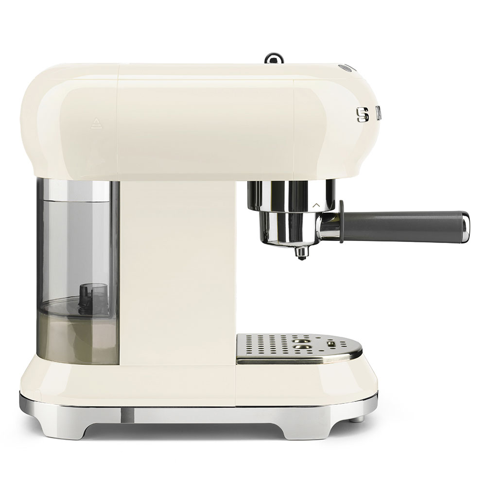 [NK ĐỨC] - Máy Pha Cà Phê Espresso Smeg ECF01CREU Cream, Thermoblock, 15 Bar