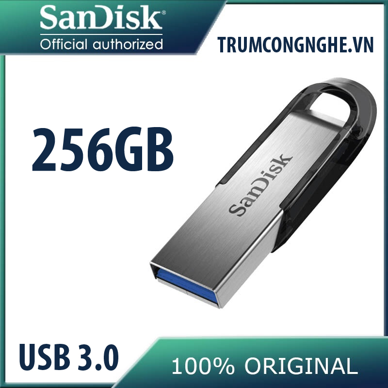 USB 3.0 Sandisk Ultra Flair CZ73 256GB Tốc độ nhanh