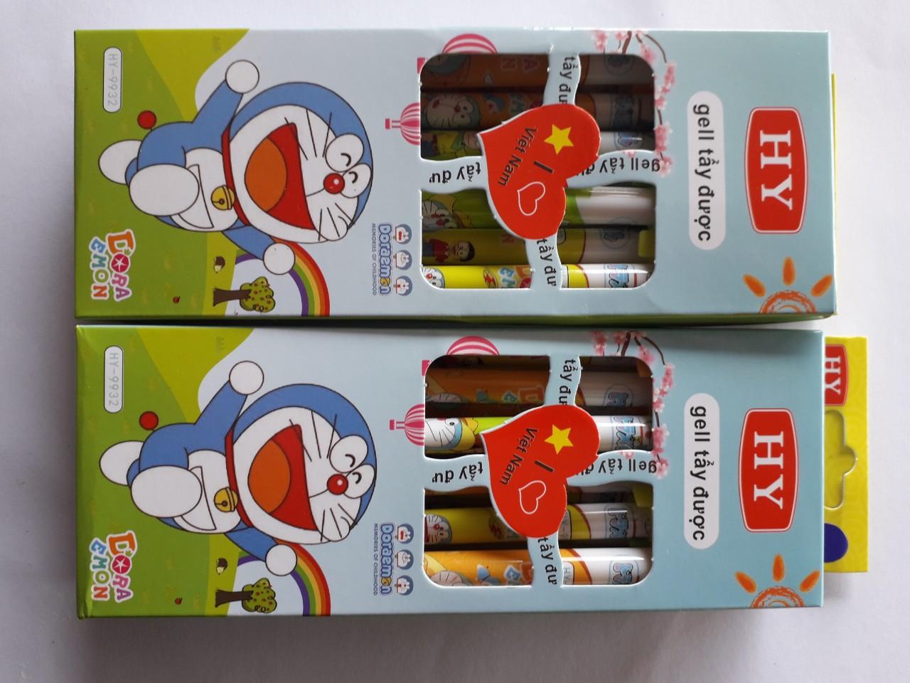 Bộ 12 cây Bút bi tẩy xóa được Mực Tím