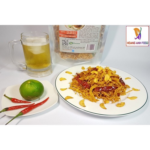 500gr Khô gà bơ tỏi nhà làm