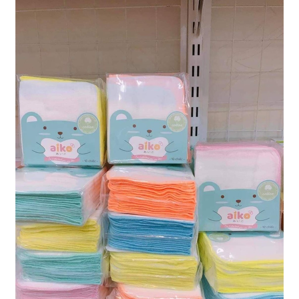 Khăn sữa Nhật cao cấp Aiko