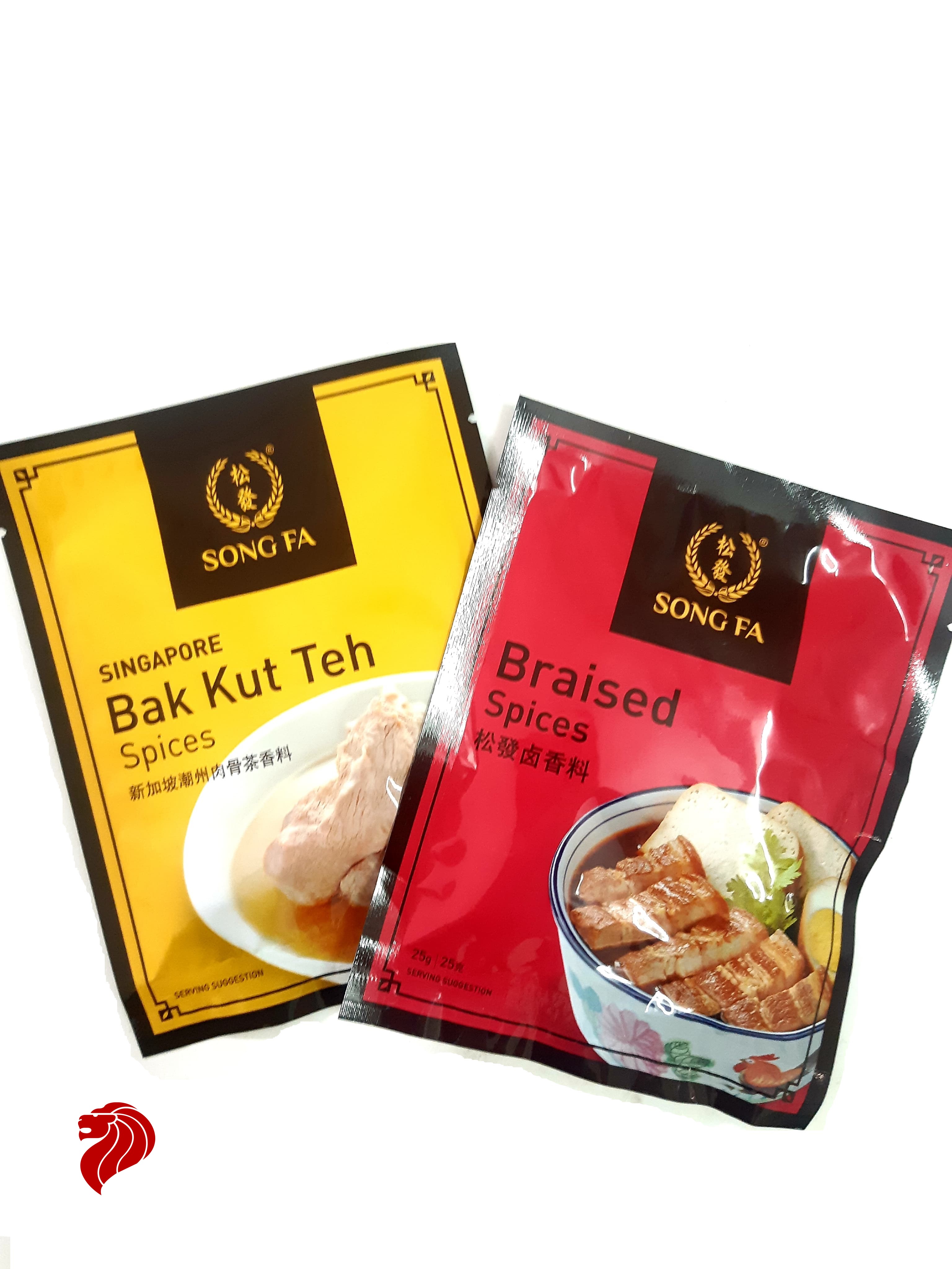 Combo Gia vị Bak Kut Teh & Om thịt Singapore SONG FA
