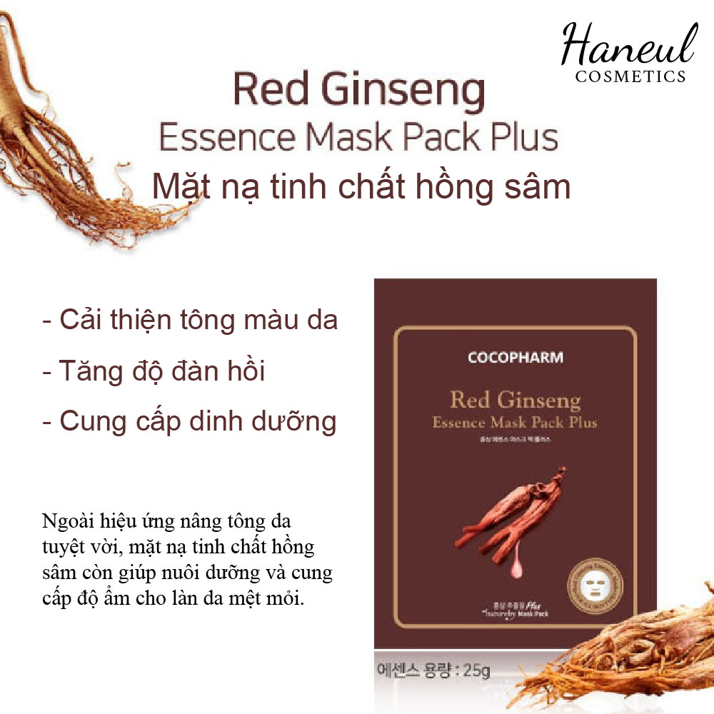 [Nhập RS0822 giảm 30k cho đơn 99k]Mặt nạ dưỡng da nội địa Hàn Quốc CoCoPharm
