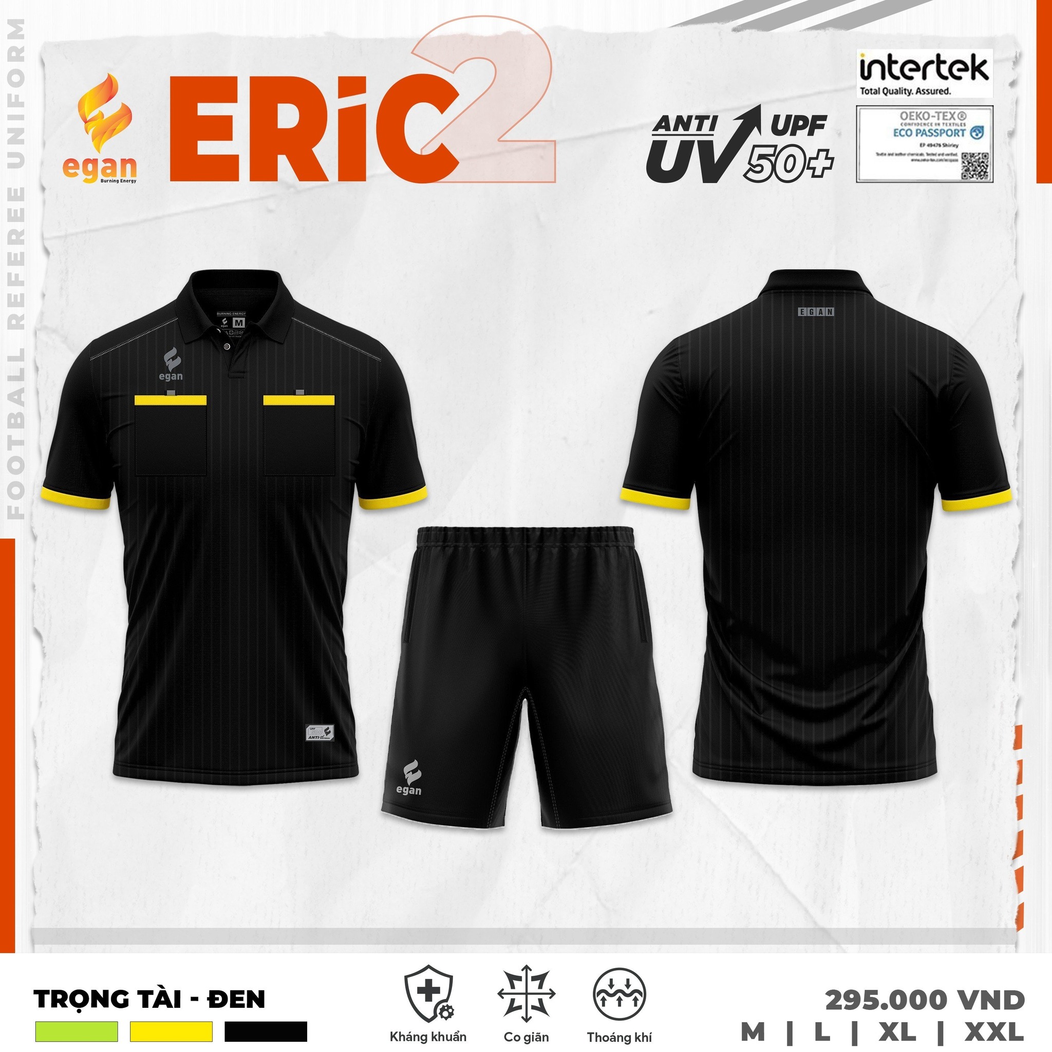 Quần áo trọng tài Egan Eric 2