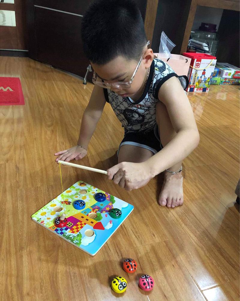 Bộ Đồ Chơi Câu Bọ Dừa Nam Châm