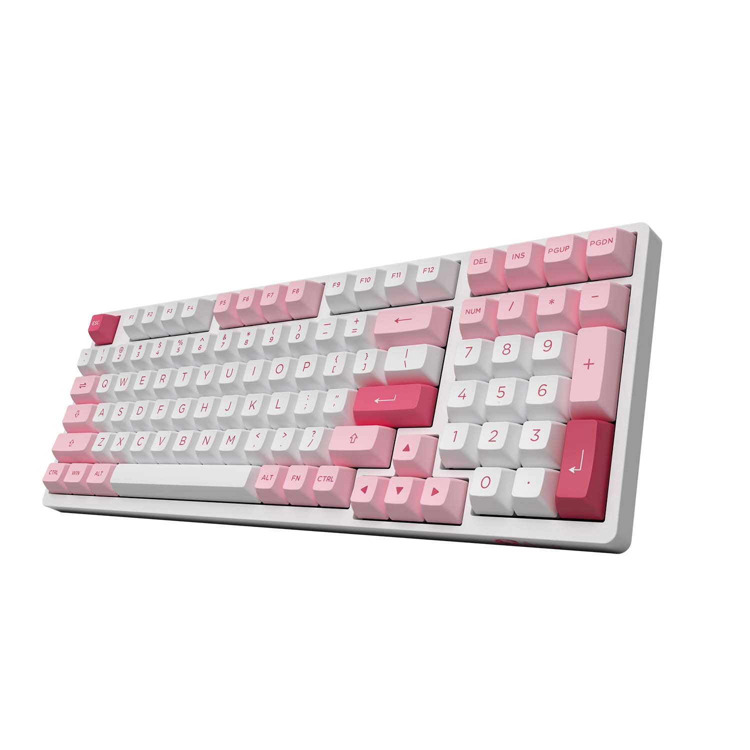 Bàn phím cơ AKKO 3098B Multi-modes Prunus Lannesiana (Bluetooth 5.0 / Wireless 2.4Ghz / Hotswap / Foam tiêu âm / Foam đáy / AKKO CS switch)