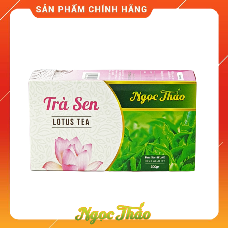 Hộp trà sen 200g (Mới) - Ngọc Thảo