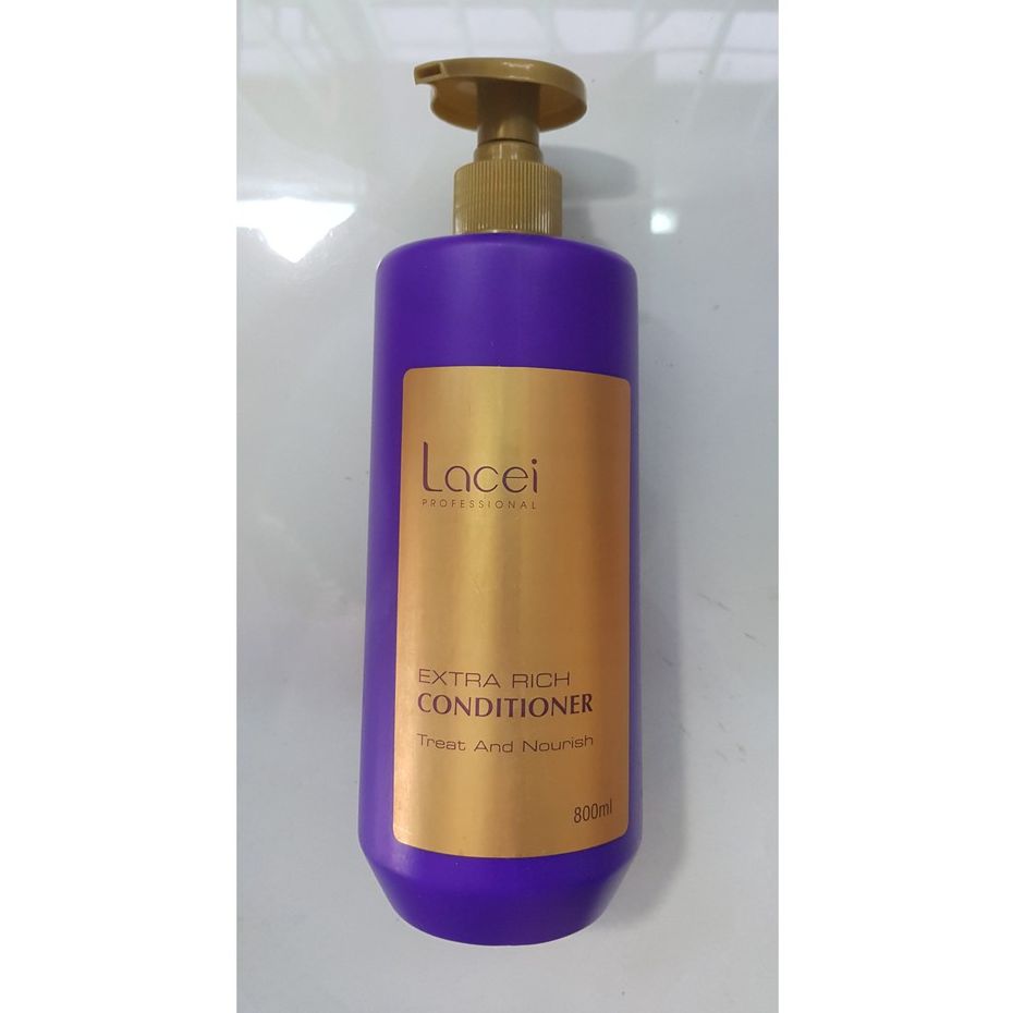DẦU XẢ LACEI extra rich PHỤC HỒI TÓC HƯ 800ML