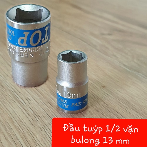 Đầu Tuýp 1/2 Lục Giác Dạng Đầu Chụp Size 13mm