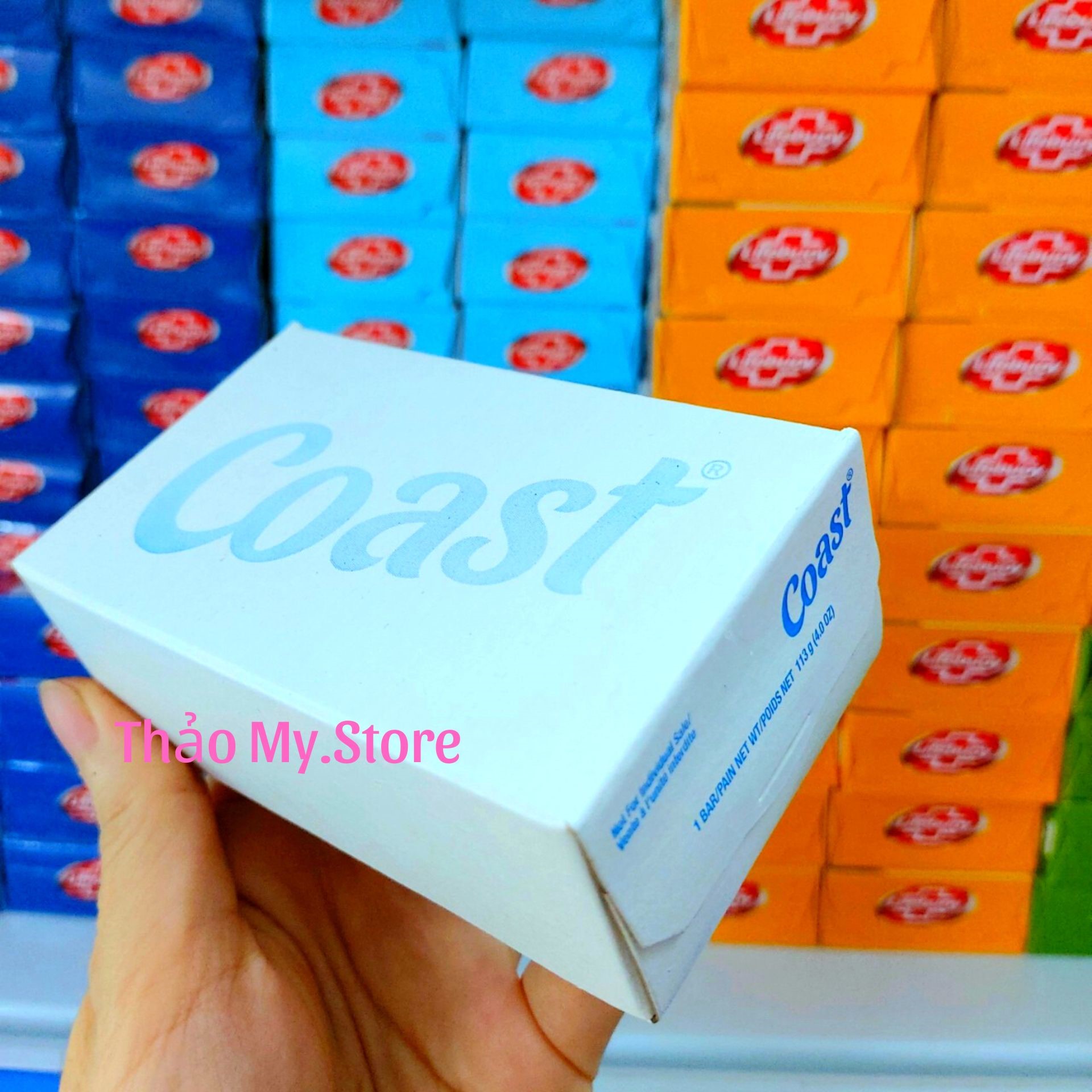 (Tách Lẻ) Xà Bông Cục Coast 113g