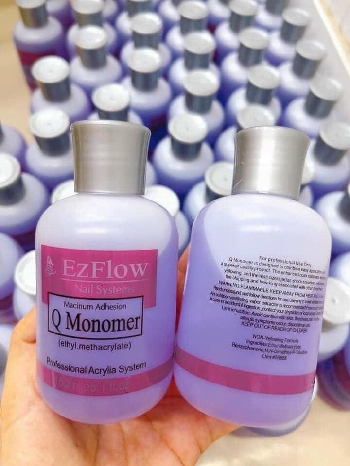 Lưu Huỳnh Tím EZFLOW Đắp Bột Móng150ml - 1000ml