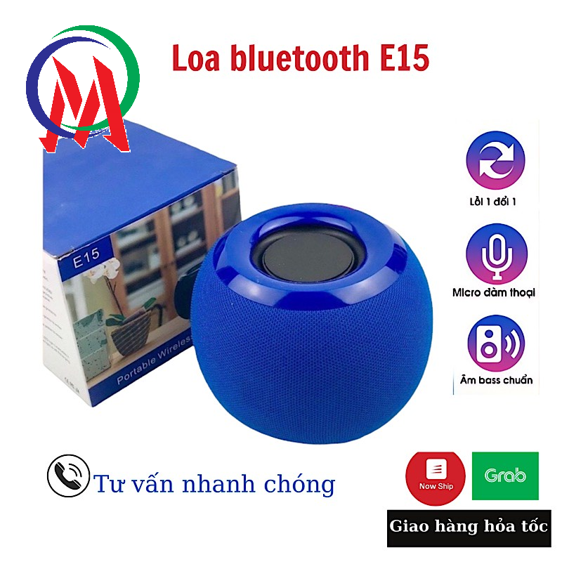 Loa Trống Bluetooth E15 dãi bass đánh rất hay