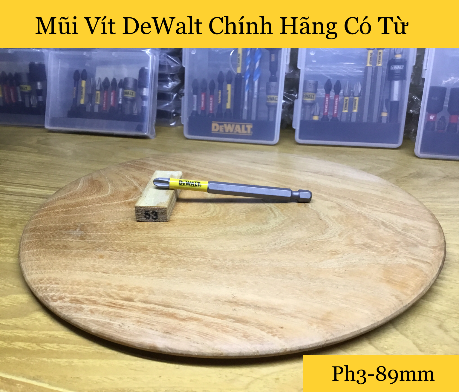 [HCM]Mũi Vít DeWalt Chính Hãng Có Từ Ph3-89mm