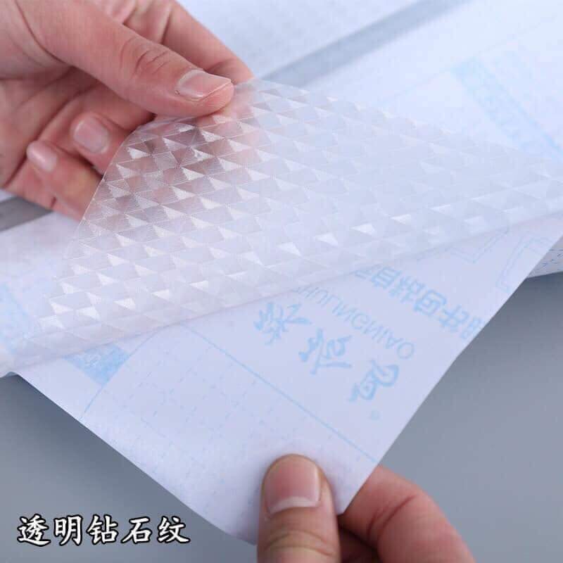 Tập 10 bọc SGK, vở Decal siêu bền