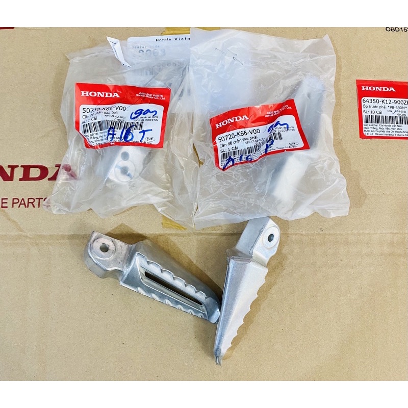 Để chân sau honda air blade 2016-2019 chính hãng