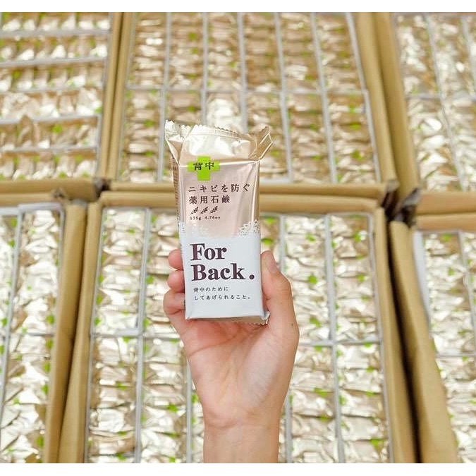 Xà phòng giảm mụn lưng Pelican For Back 135g