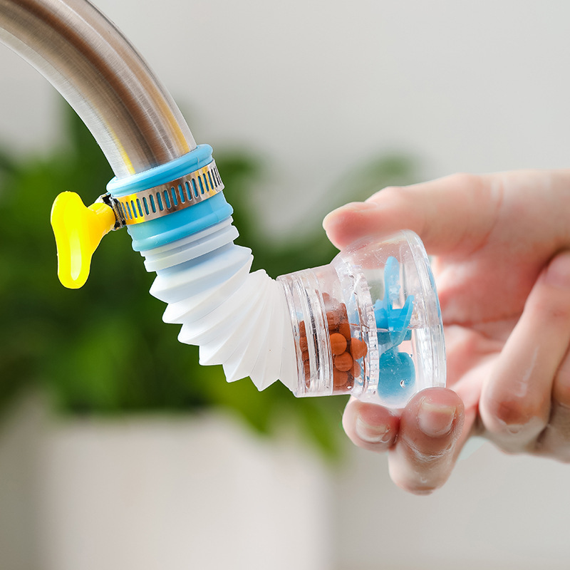 Water filter at the faucet