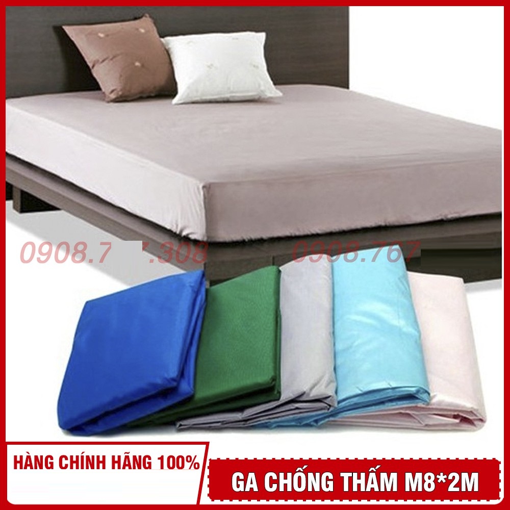 [Bán giá gốc] Ga Chống Thấm màu trơn nhiều kích thước