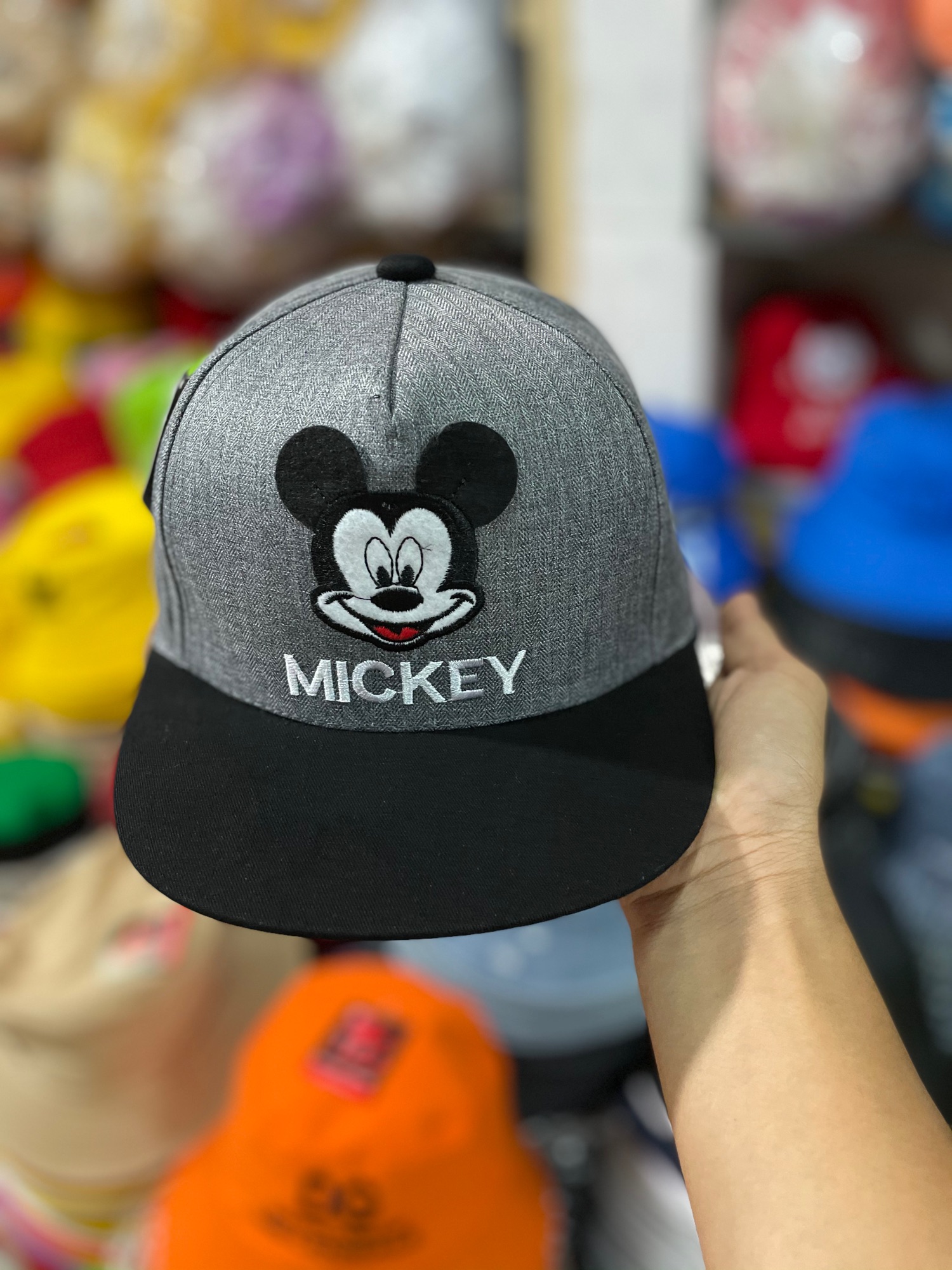[HCM]Nón kết Snapback mikey trẻ em 3t uổi đến 7tuổi