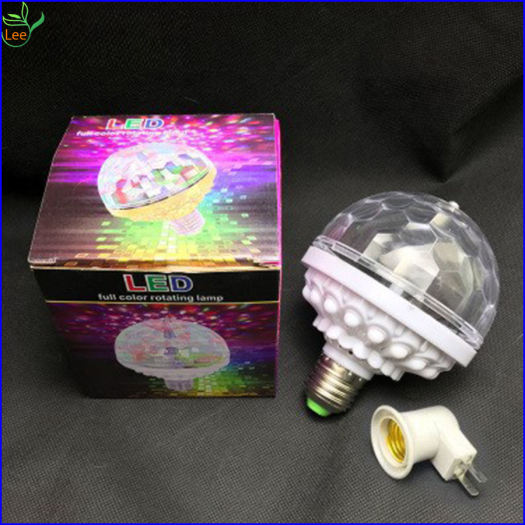 Đèn nháy tự xoay 360 độ nhiều màu sắc Cắm Điện, đèn Led trang trí .ĐTVM