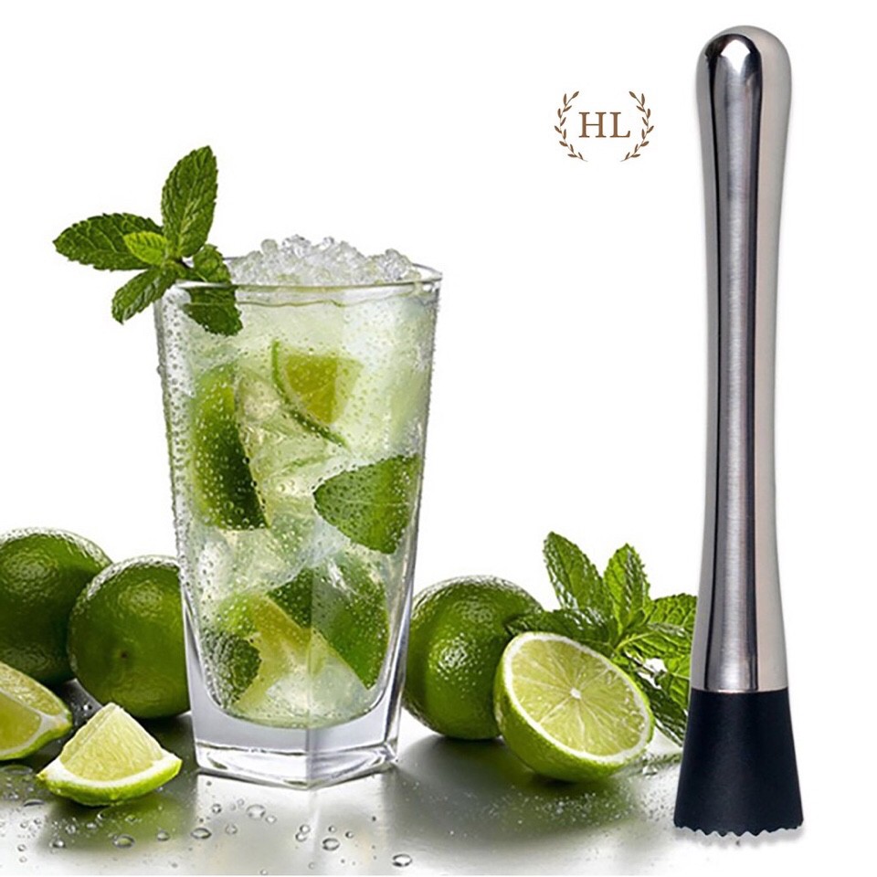 Chày dầm bằng inox, chày pha chế BARTENDER-HL