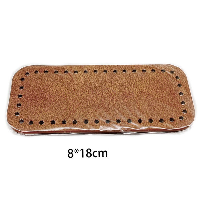 Đế túi da pu để túi móc len 10*22cm
