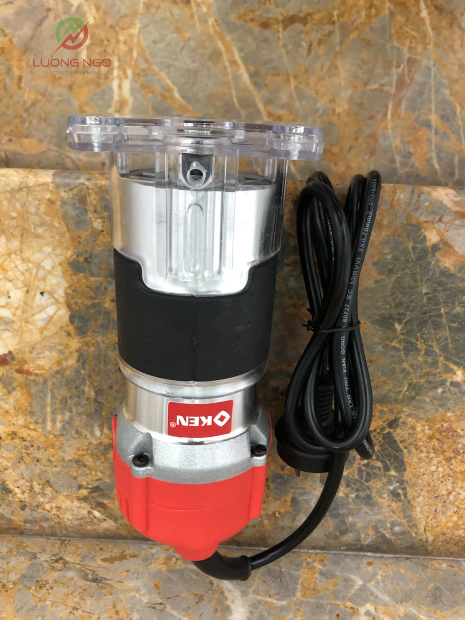 Máy phay gỗ KEN 850w chính hãng.