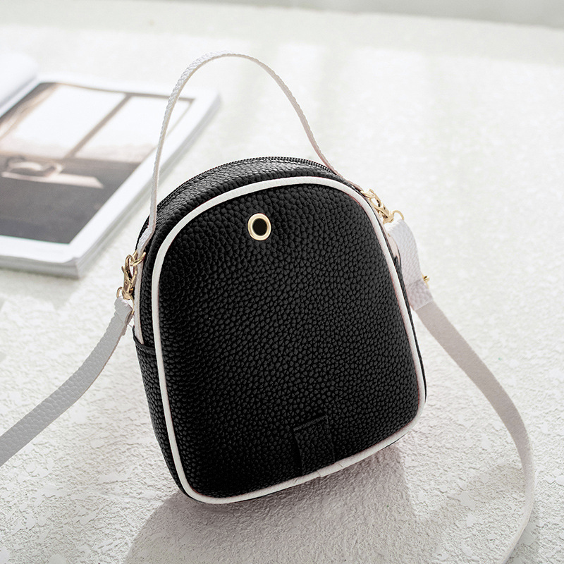 [HCM]Balo Mini Nhỏ Xinh Khóa Kéo BL31 Đen